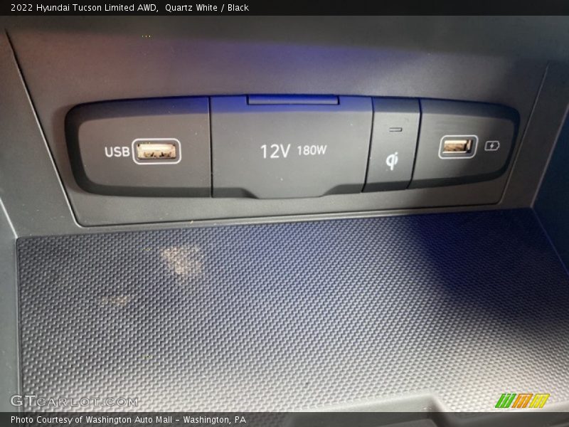 Quartz White / Black 2022 Hyundai Tucson Limited AWD