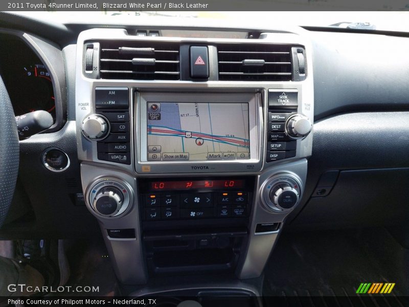 Blizzard White Pearl / Black Leather 2011 Toyota 4Runner Limited