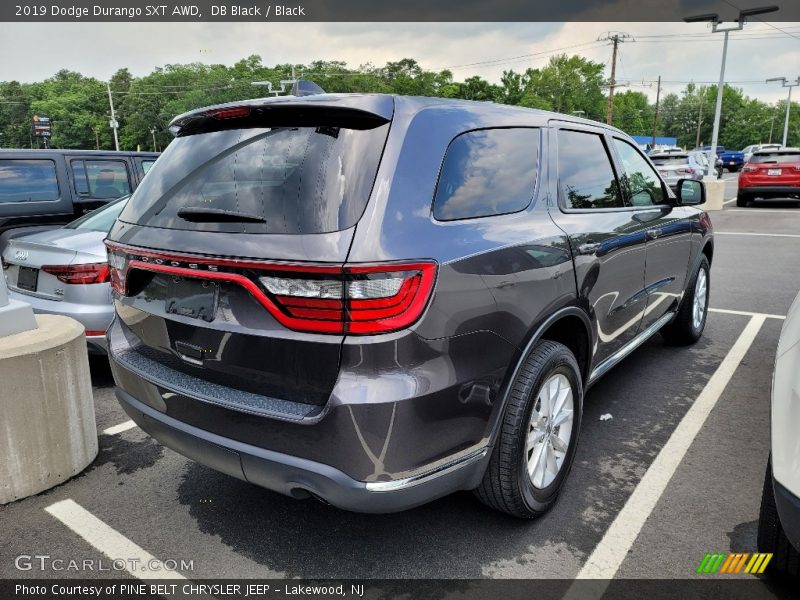 DB Black / Black 2019 Dodge Durango SXT AWD