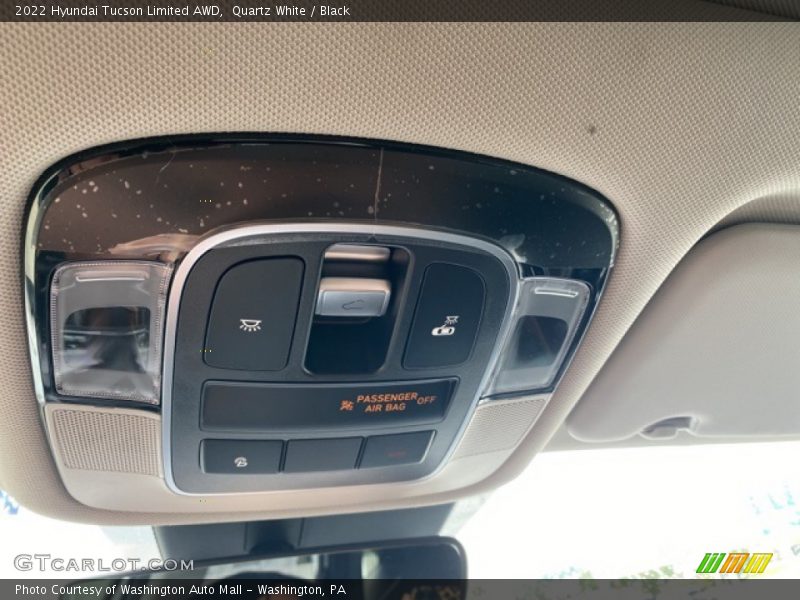 Quartz White / Black 2022 Hyundai Tucson Limited AWD