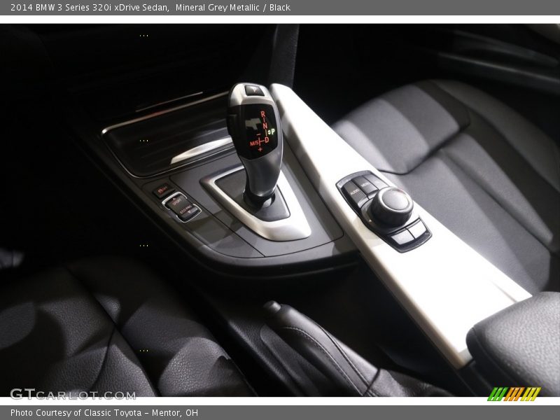 Mineral Grey Metallic / Black 2014 BMW 3 Series 320i xDrive Sedan
