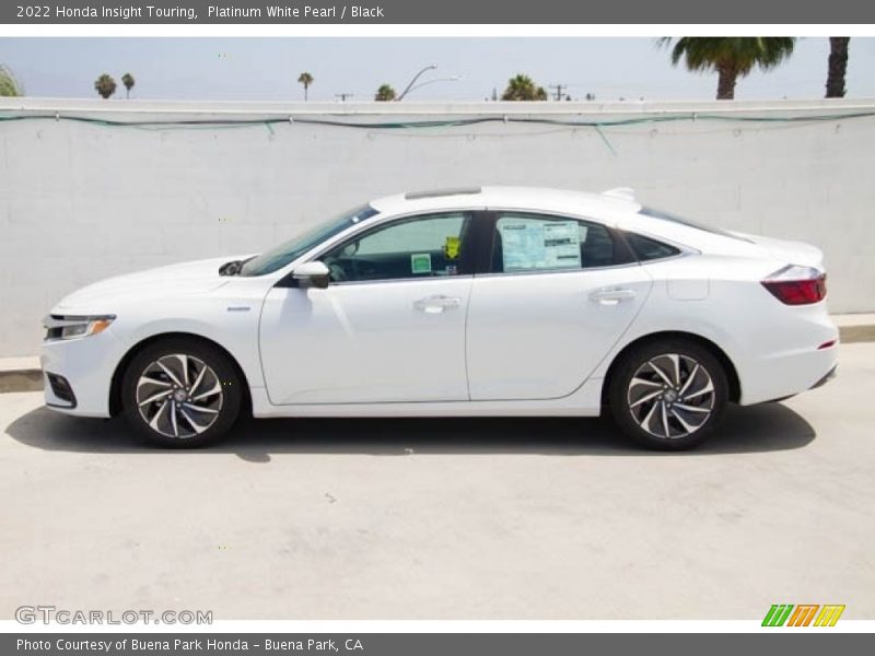 Platinum White Pearl / Black 2022 Honda Insight Touring