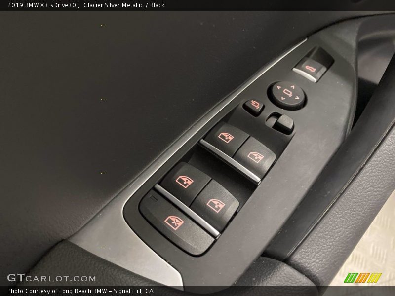 Glacier Silver Metallic / Black 2019 BMW X3 sDrive30i