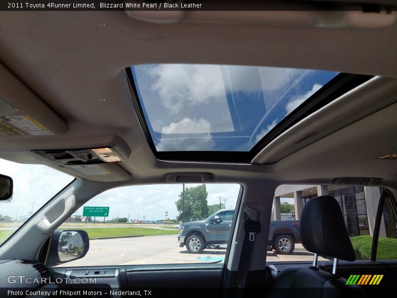 Blizzard White Pearl / Black Leather 2011 Toyota 4Runner Limited