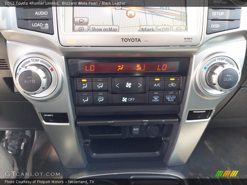 Blizzard White Pearl / Black Leather 2011 Toyota 4Runner Limited