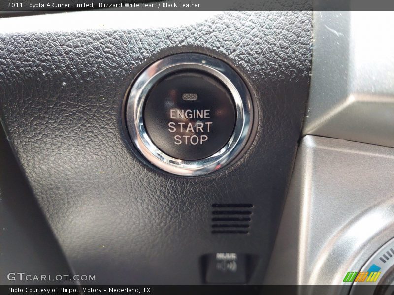 Blizzard White Pearl / Black Leather 2011 Toyota 4Runner Limited