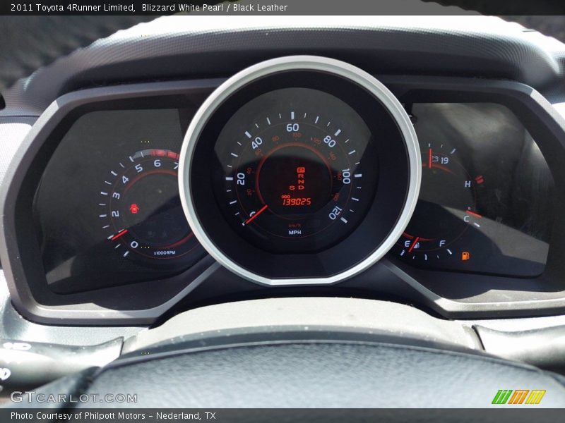 Blizzard White Pearl / Black Leather 2011 Toyota 4Runner Limited