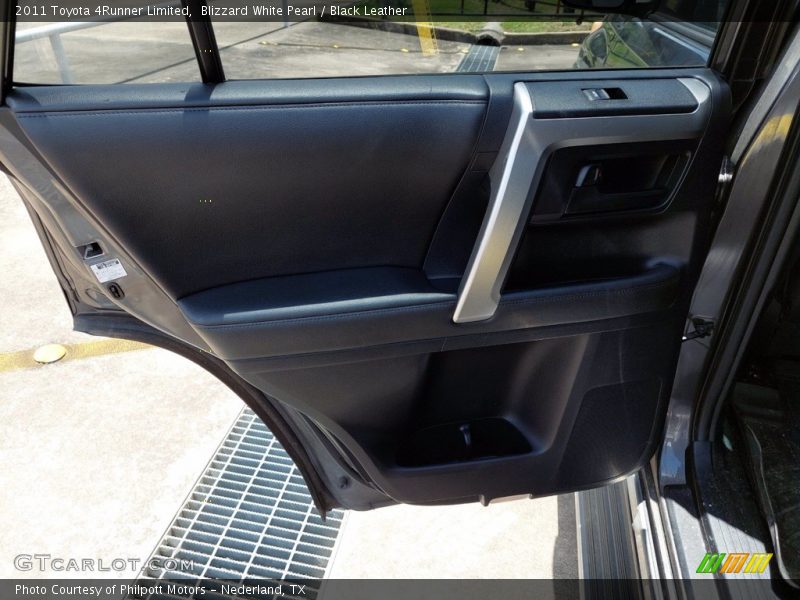 Blizzard White Pearl / Black Leather 2011 Toyota 4Runner Limited