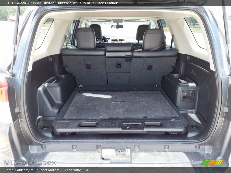 Blizzard White Pearl / Black Leather 2011 Toyota 4Runner Limited