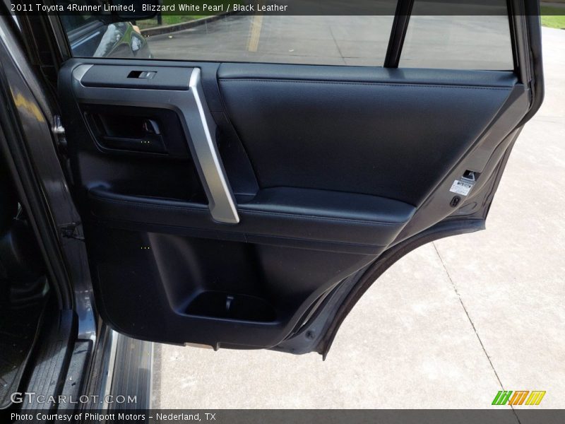 Blizzard White Pearl / Black Leather 2011 Toyota 4Runner Limited