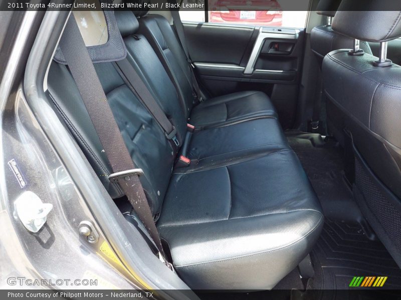 Blizzard White Pearl / Black Leather 2011 Toyota 4Runner Limited
