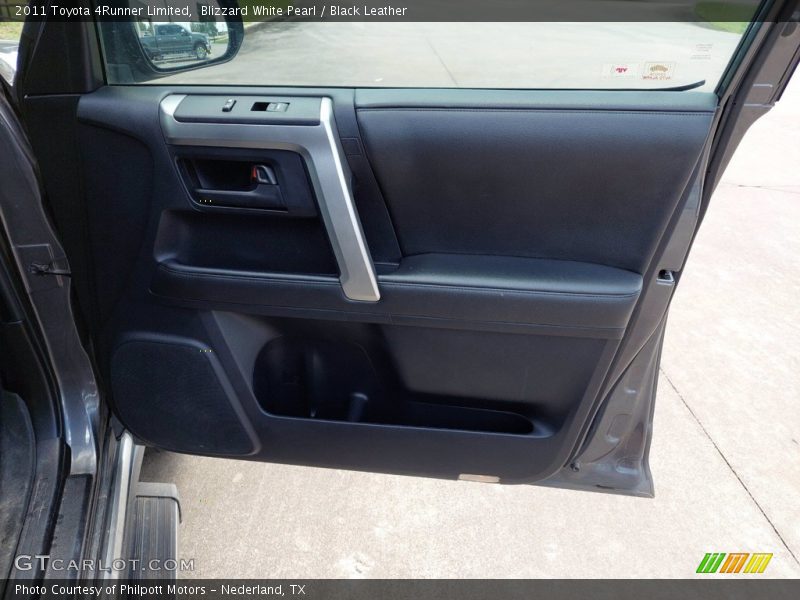 Blizzard White Pearl / Black Leather 2011 Toyota 4Runner Limited