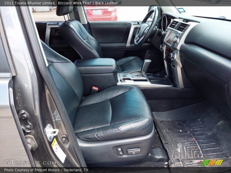 Blizzard White Pearl / Black Leather 2011 Toyota 4Runner Limited