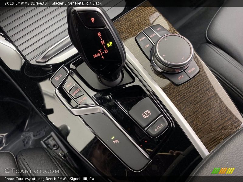 Glacier Silver Metallic / Black 2019 BMW X3 sDrive30i