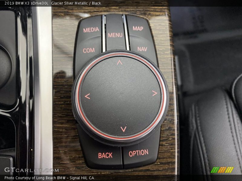 Glacier Silver Metallic / Black 2019 BMW X3 sDrive30i