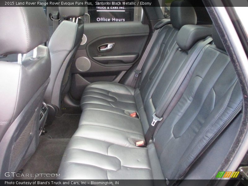 Santorini Black Metallic / Ebony 2015 Land Rover Range Rover Evoque Pure Plus