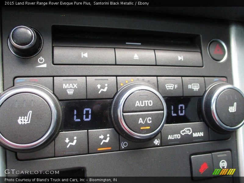 Santorini Black Metallic / Ebony 2015 Land Rover Range Rover Evoque Pure Plus