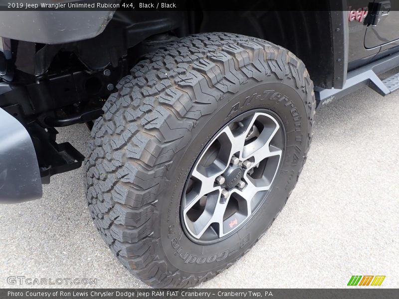 Black / Black 2019 Jeep Wrangler Unlimited Rubicon 4x4