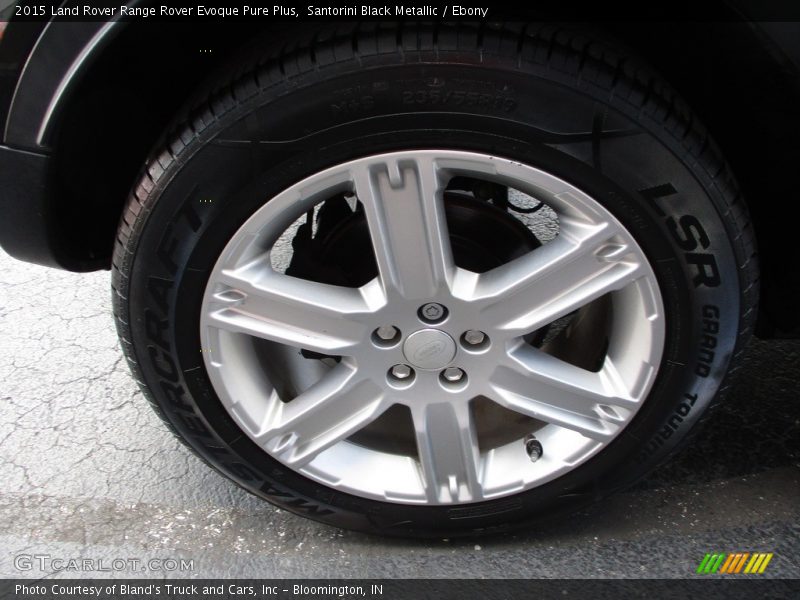 Santorini Black Metallic / Ebony 2015 Land Rover Range Rover Evoque Pure Plus