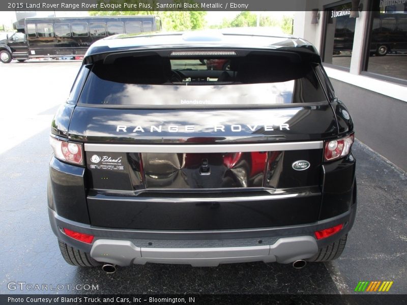 Santorini Black Metallic / Ebony 2015 Land Rover Range Rover Evoque Pure Plus
