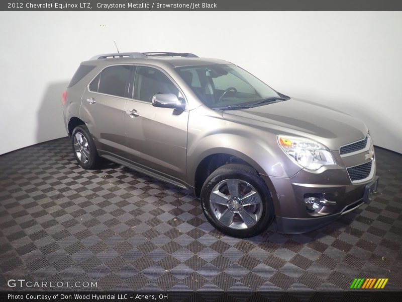 Graystone Metallic / Brownstone/Jet Black 2012 Chevrolet Equinox LTZ