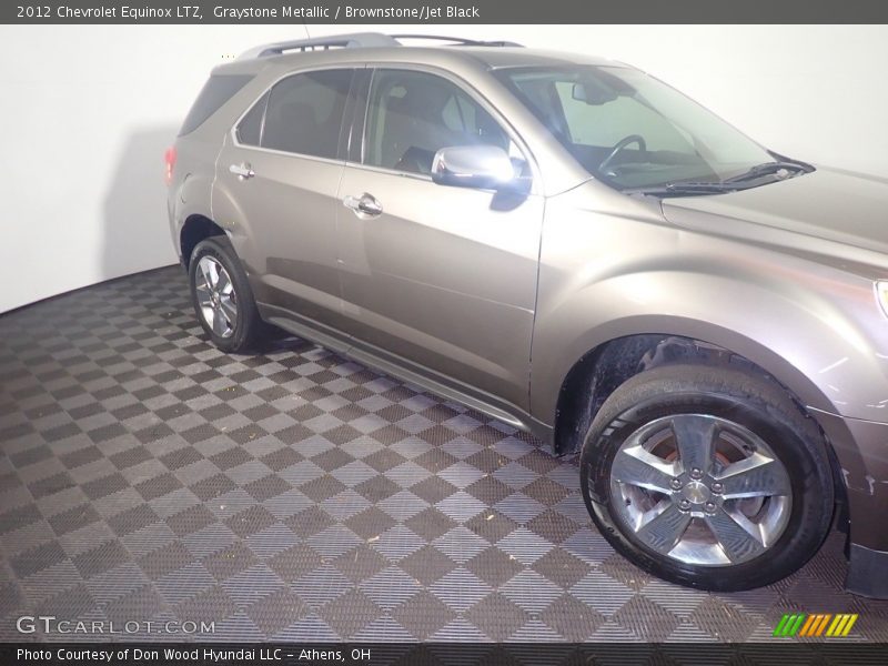 Graystone Metallic / Brownstone/Jet Black 2012 Chevrolet Equinox LTZ