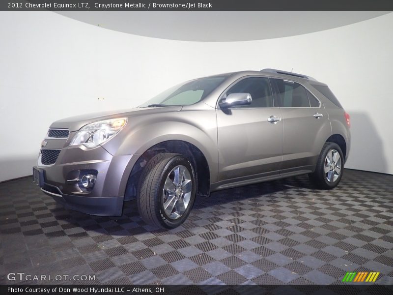 Graystone Metallic / Brownstone/Jet Black 2012 Chevrolet Equinox LTZ
