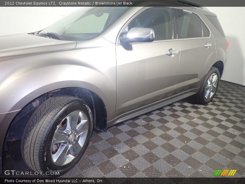 Graystone Metallic / Brownstone/Jet Black 2012 Chevrolet Equinox LTZ
