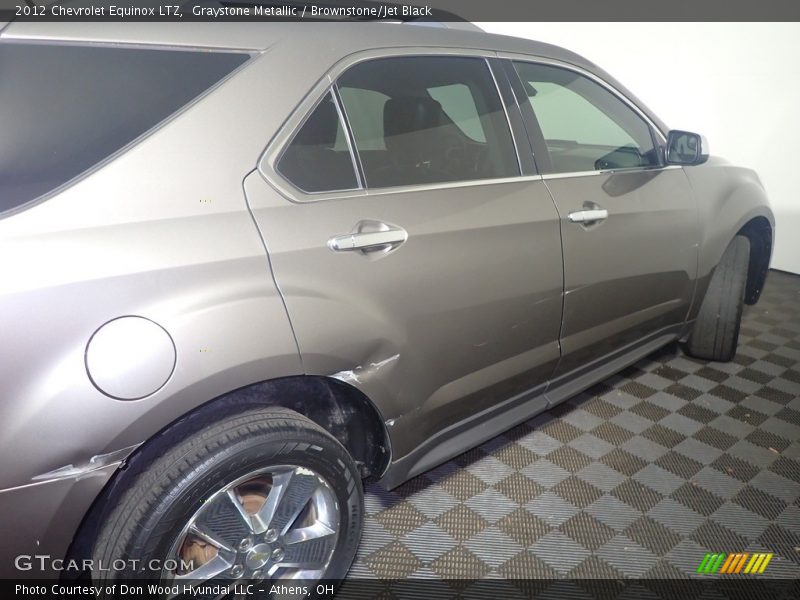Graystone Metallic / Brownstone/Jet Black 2012 Chevrolet Equinox LTZ