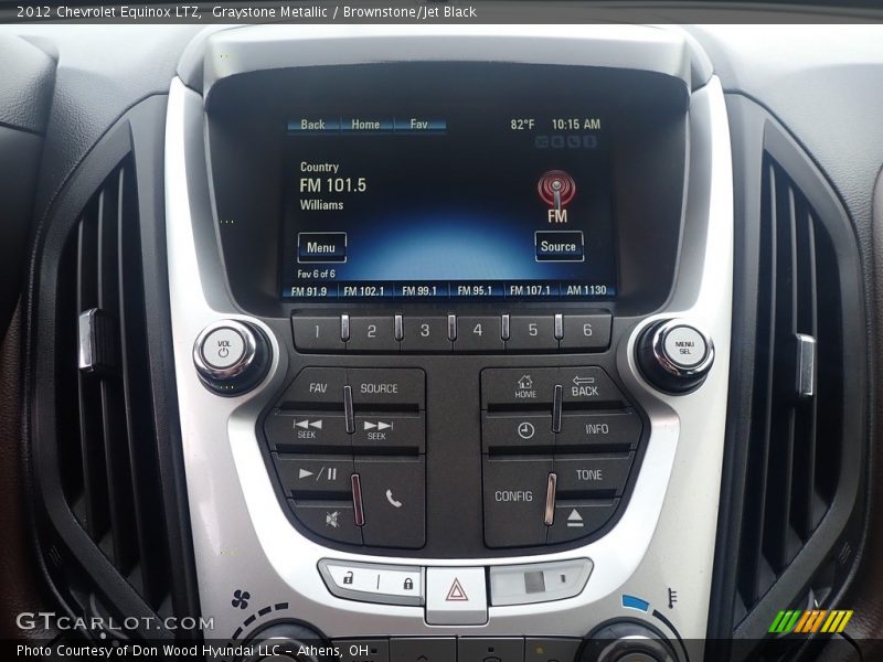 Graystone Metallic / Brownstone/Jet Black 2012 Chevrolet Equinox LTZ