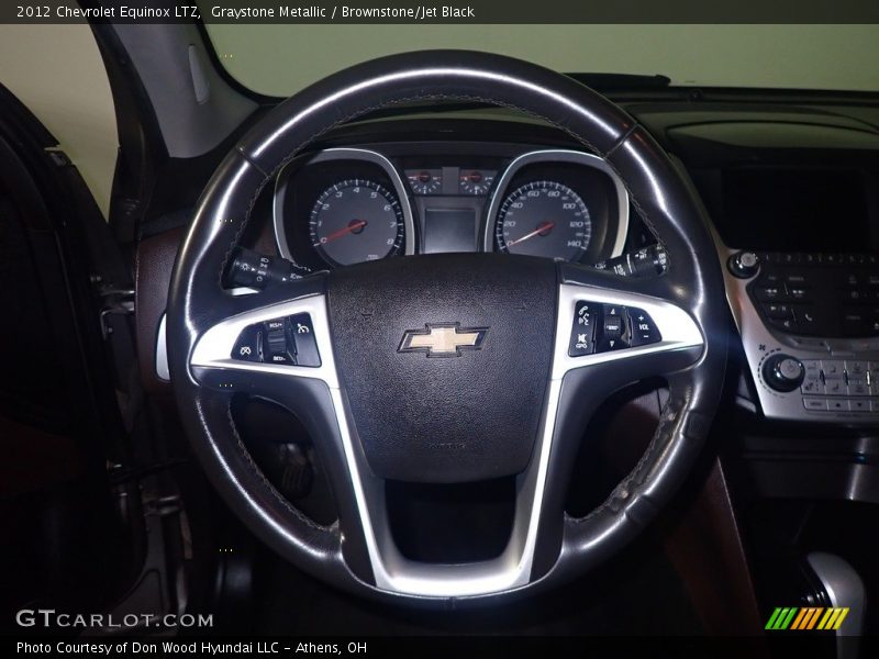 Graystone Metallic / Brownstone/Jet Black 2012 Chevrolet Equinox LTZ