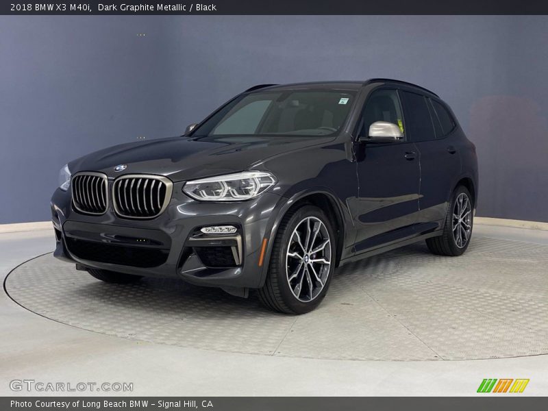 Dark Graphite Metallic / Black 2018 BMW X3 M40i