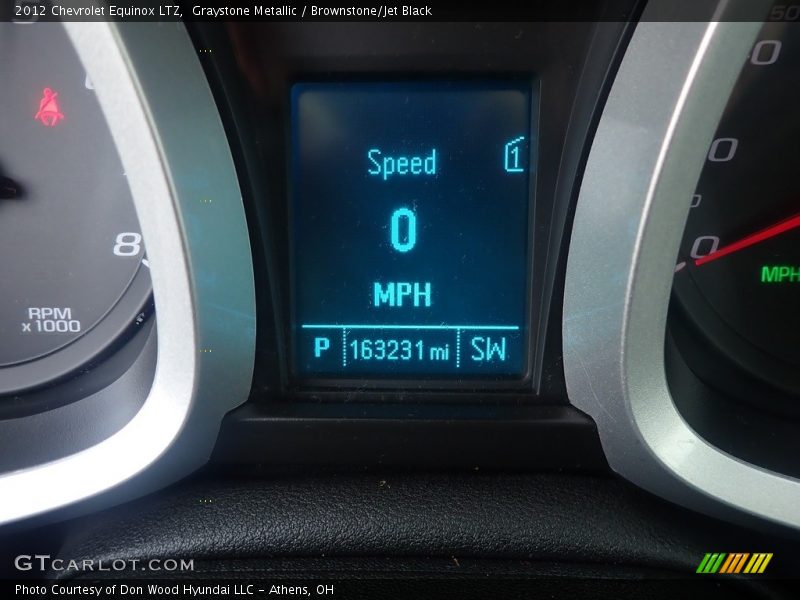 Graystone Metallic / Brownstone/Jet Black 2012 Chevrolet Equinox LTZ