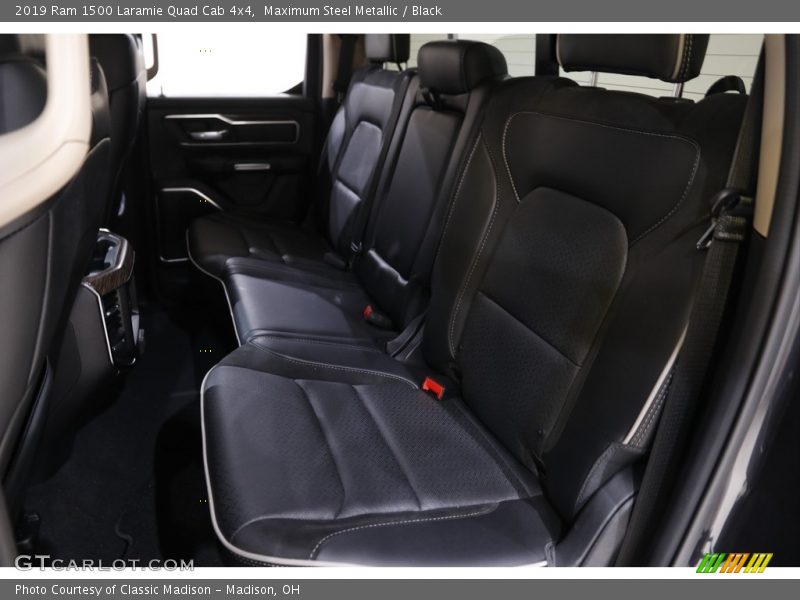 Maximum Steel Metallic / Black 2019 Ram 1500 Laramie Quad Cab 4x4