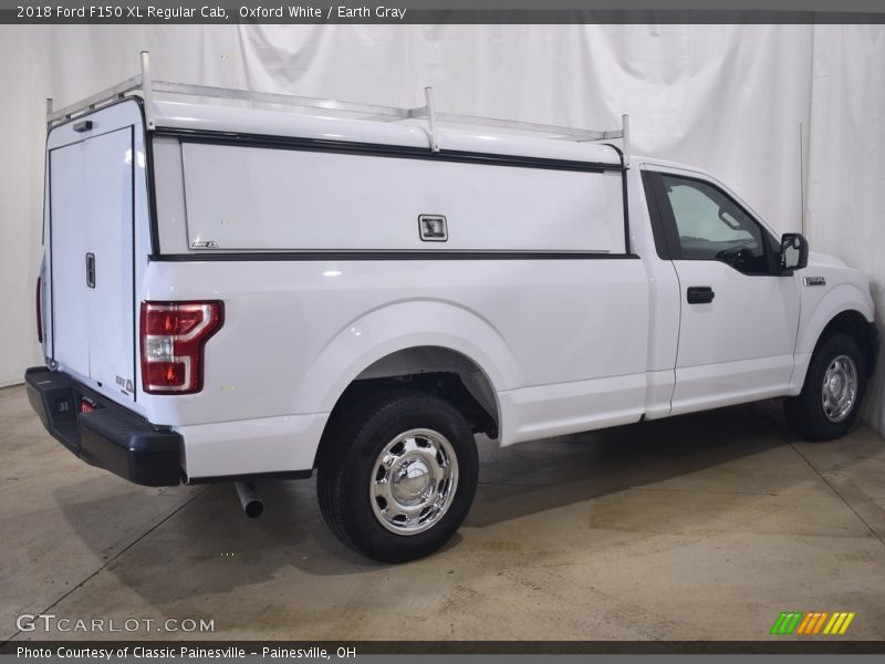 Oxford White / Earth Gray 2018 Ford F150 XL Regular Cab