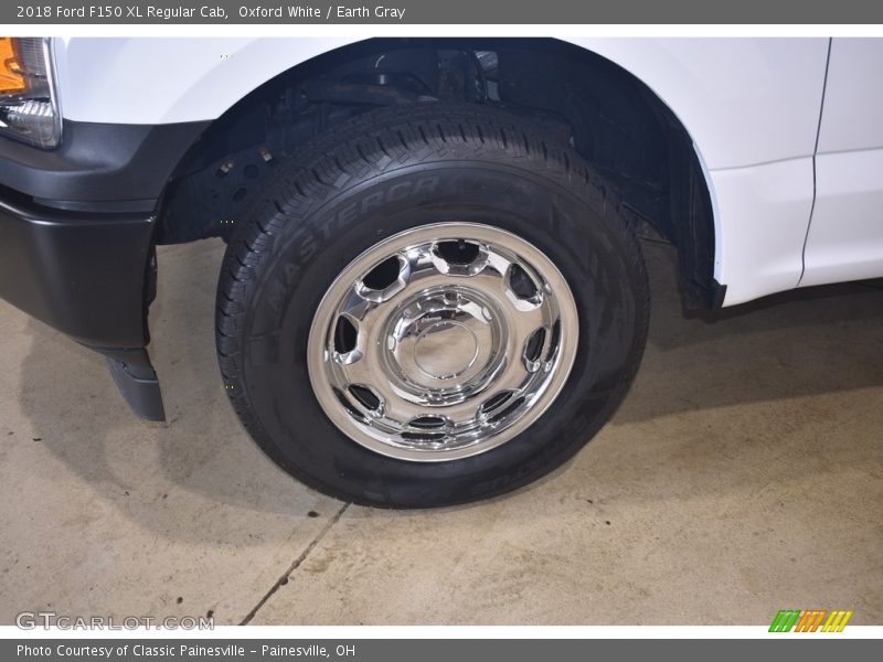 Oxford White / Earth Gray 2018 Ford F150 XL Regular Cab