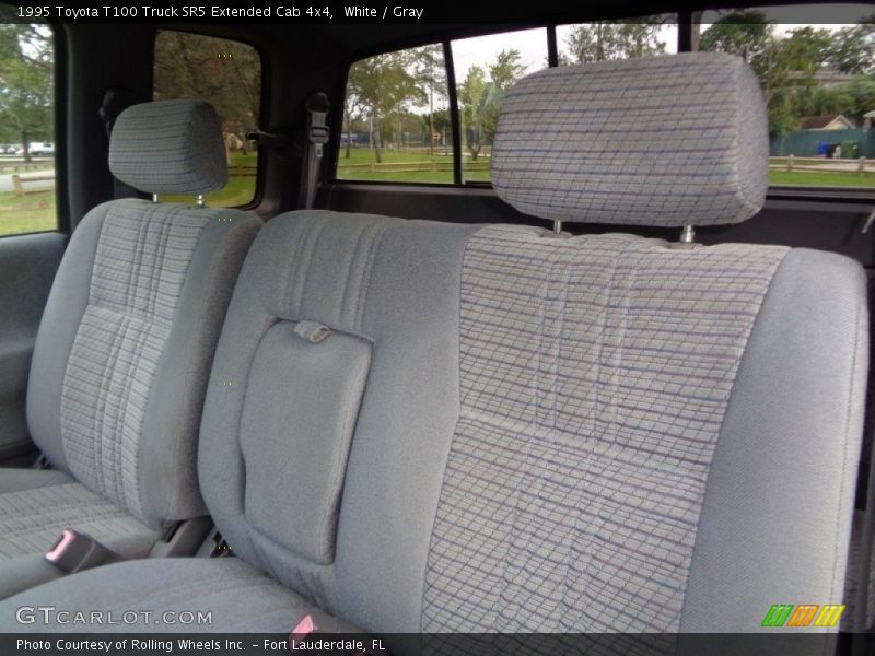 Front Seat of 1995 T100 Truck SR5 Extended Cab 4x4
