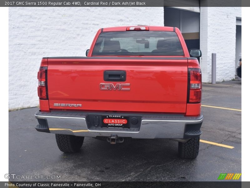 Cardinal Red / Dark Ash/Jet Black 2017 GMC Sierra 1500 Regular Cab 4WD