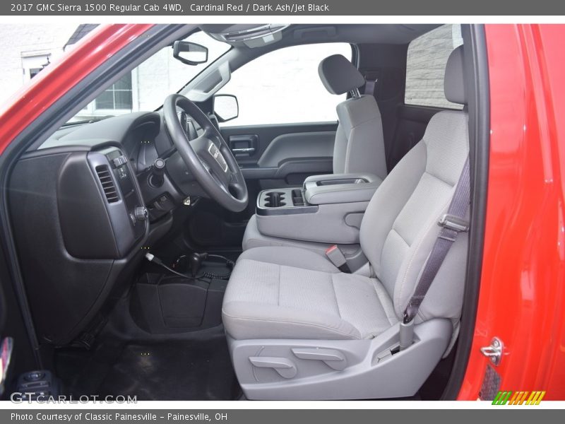  2017 Sierra 1500 Regular Cab 4WD Dark Ash/Jet Black Interior