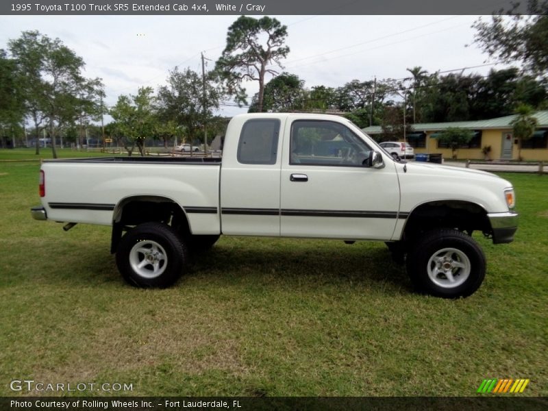  1995 T100 Truck SR5 Extended Cab 4x4 White