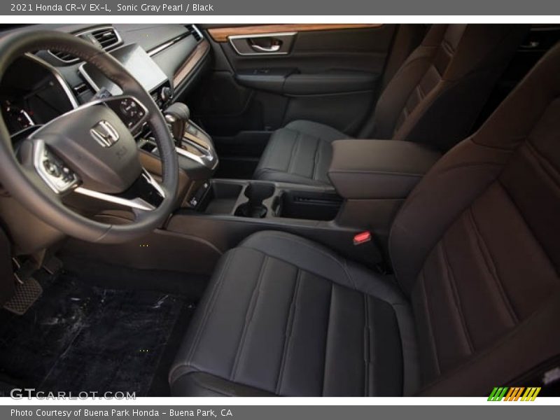 Sonic Gray Pearl / Black 2021 Honda CR-V EX-L