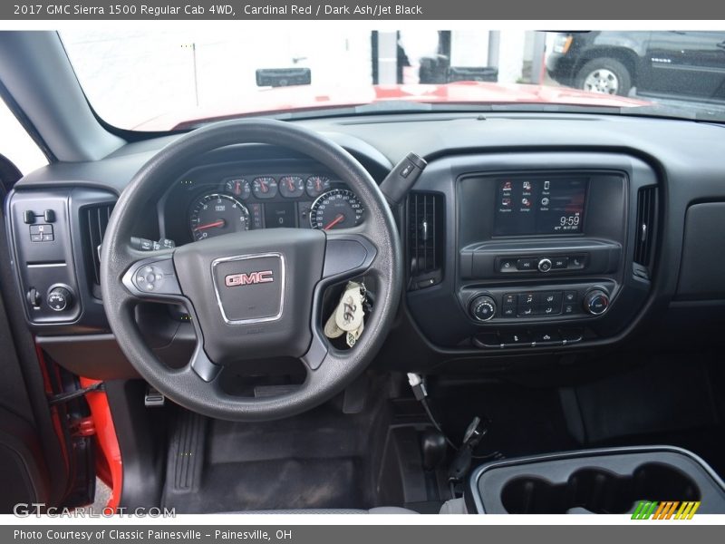 Dashboard of 2017 Sierra 1500 Regular Cab 4WD