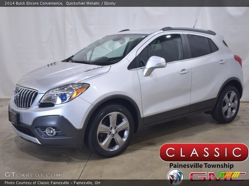Quicksilver Metallic / Ebony 2014 Buick Encore Convenience