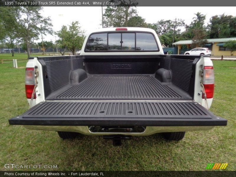 White / Gray 1995 Toyota T100 Truck SR5 Extended Cab 4x4
