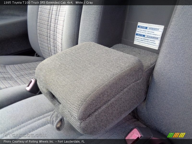 White / Gray 1995 Toyota T100 Truck SR5 Extended Cab 4x4