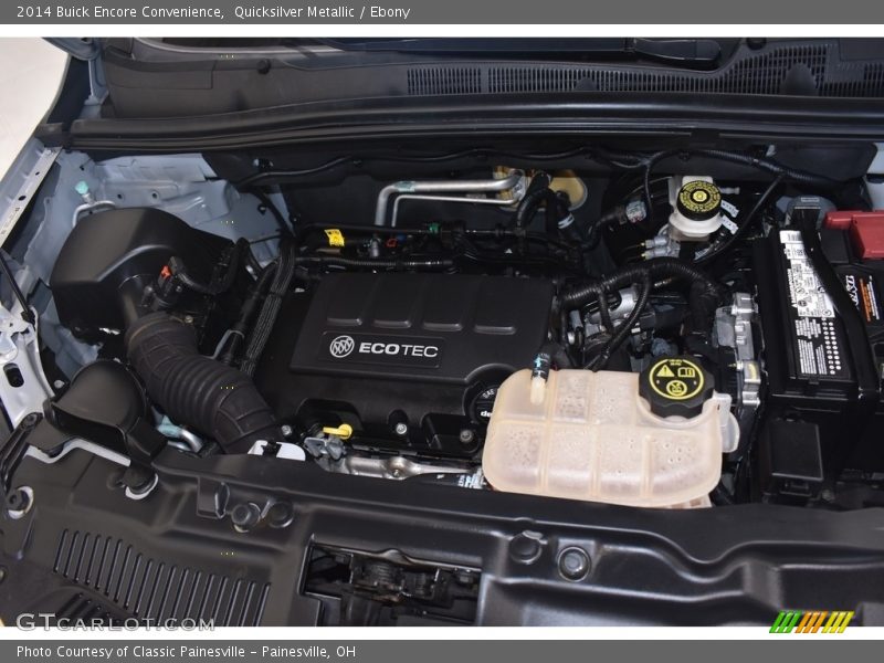 Quicksilver Metallic / Ebony 2014 Buick Encore Convenience