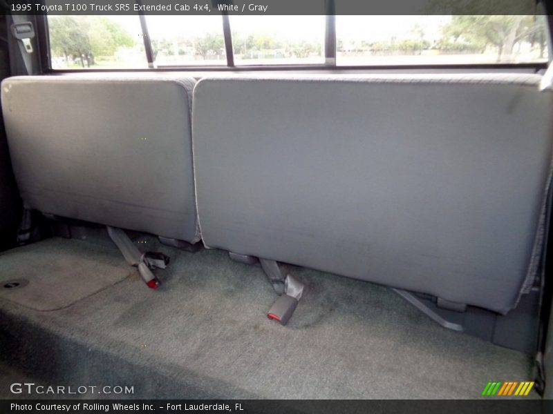 Rear Seat of 1995 T100 Truck SR5 Extended Cab 4x4