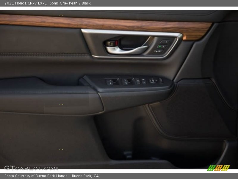 Sonic Gray Pearl / Black 2021 Honda CR-V EX-L