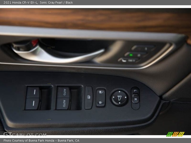 Sonic Gray Pearl / Black 2021 Honda CR-V EX-L