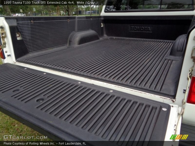 White / Gray 1995 Toyota T100 Truck SR5 Extended Cab 4x4